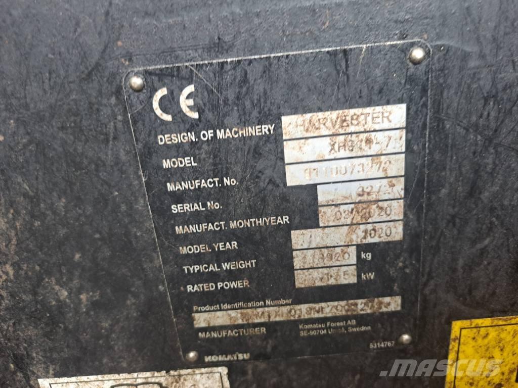 Komatsu 911 Abbattitrici, Disboscatrici
