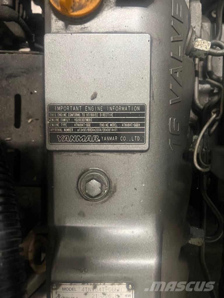 Yanmar 4TNV84T-GGEH Miniescavatori