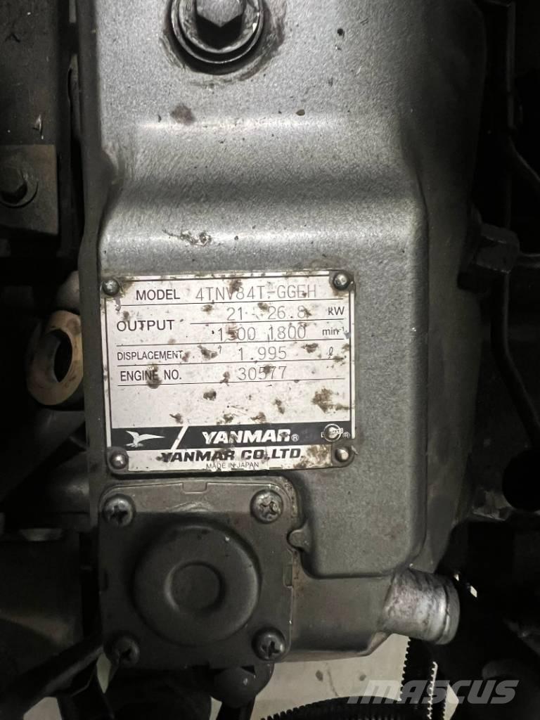 Yanmar 4TNV84T-GGEH Miniescavatori