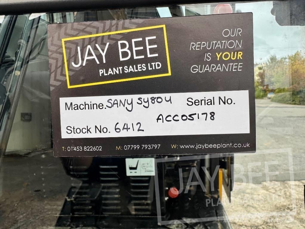 Sany SY 80 U Escavatori medi 7t - 12t