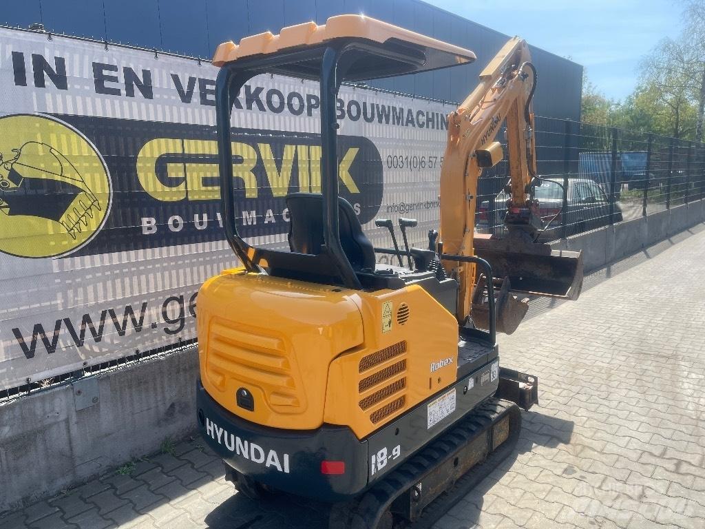 Hyundai 18-9 Miniescavatori