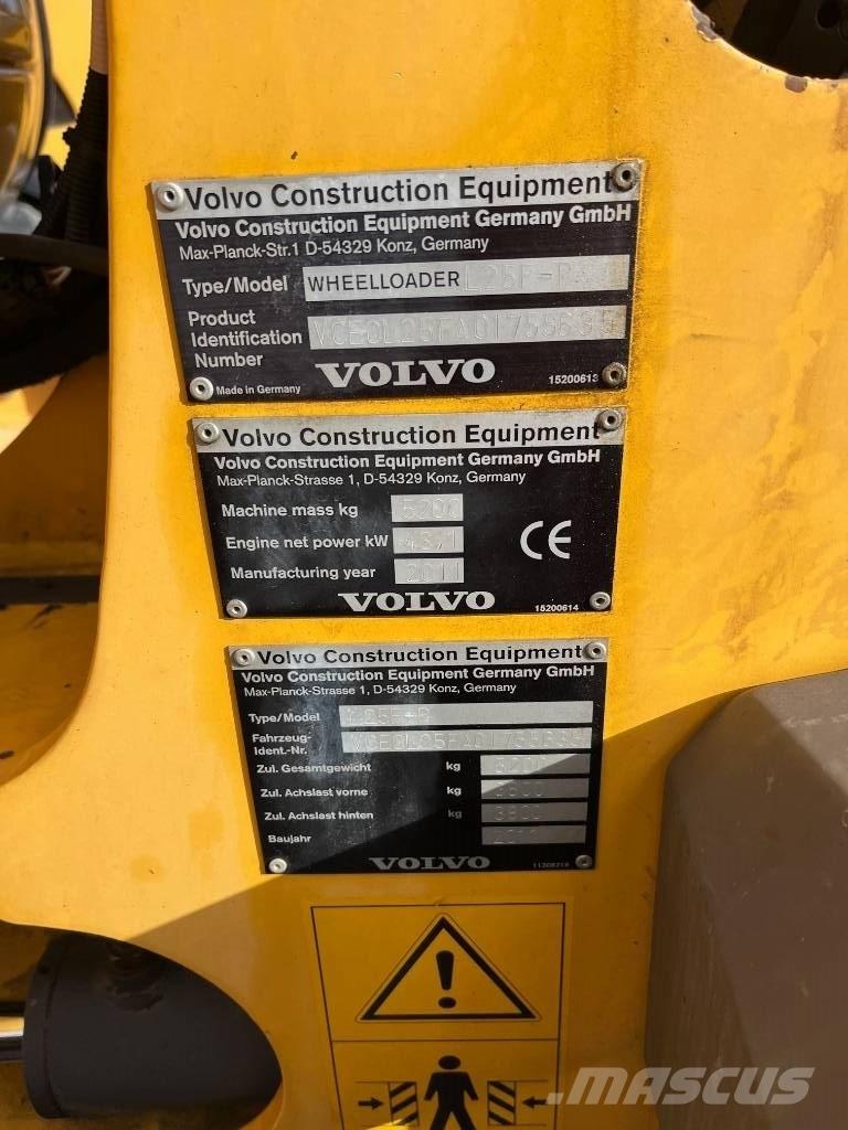 Volvo L 25 F Pale gommate