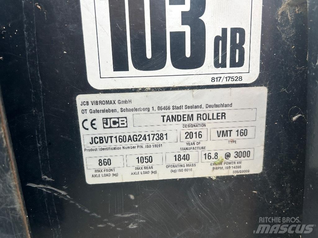 JCB VMT160-80 Rulli a doppio tamburo