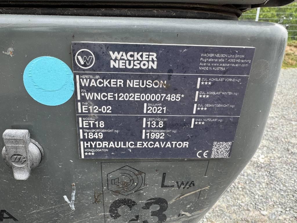Wacker Neuson ET18 Escavatori cingolati