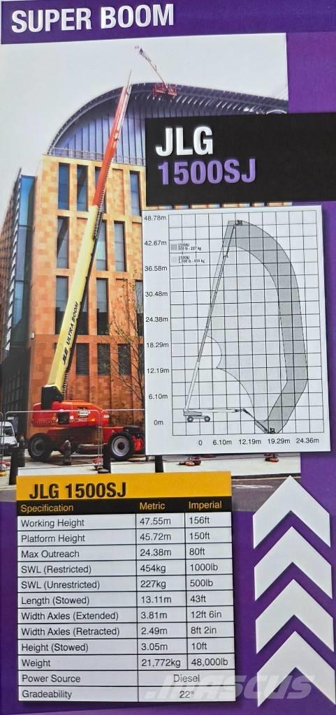 JLG 1500 SJ Piattaforme a braccio telescopico