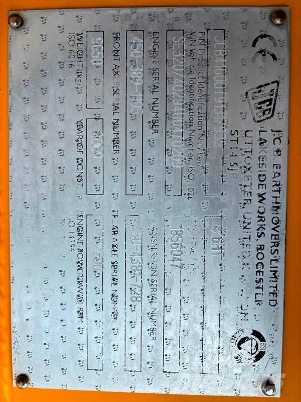 JCB 416 HT Pale gommate