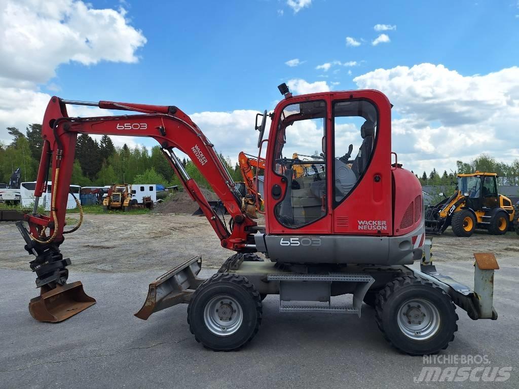 Wacker Neuson 6503 Escavatori gommati