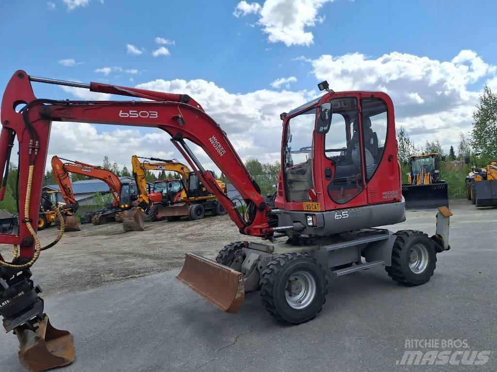 Wacker Neuson 6503 Escavatori gommati