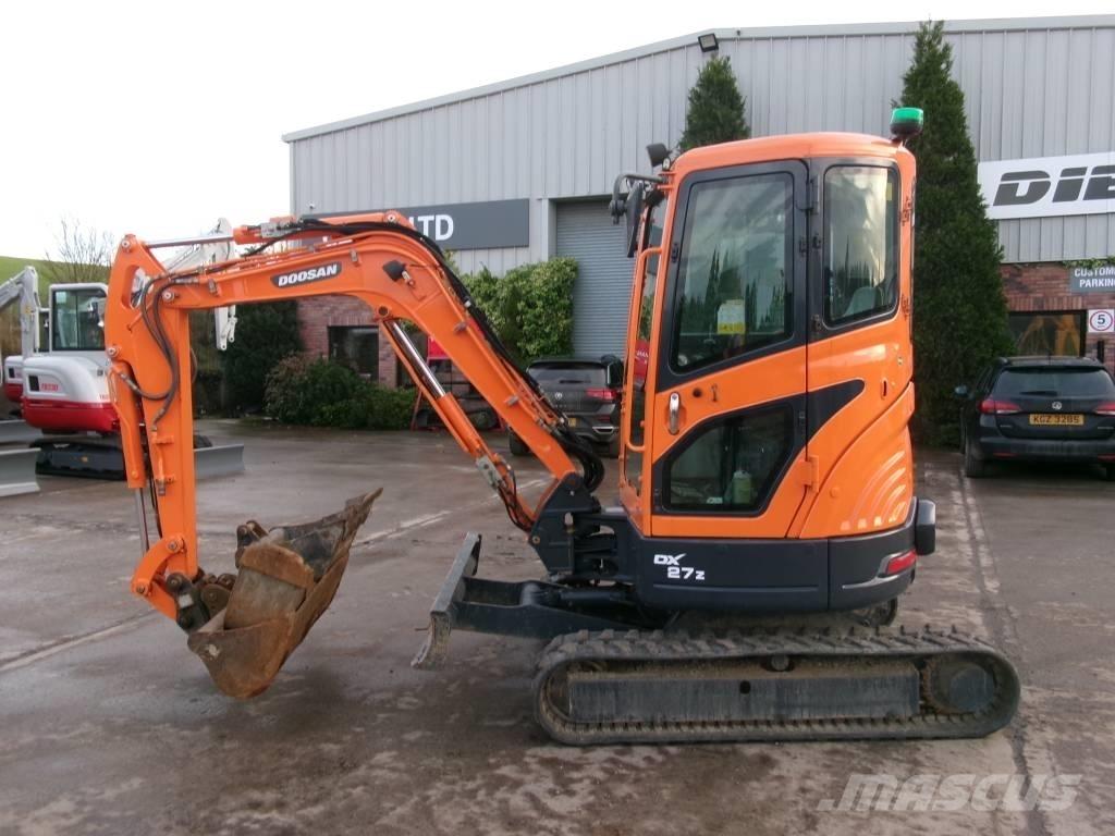Doosan DX 27 Z Miniescavatori