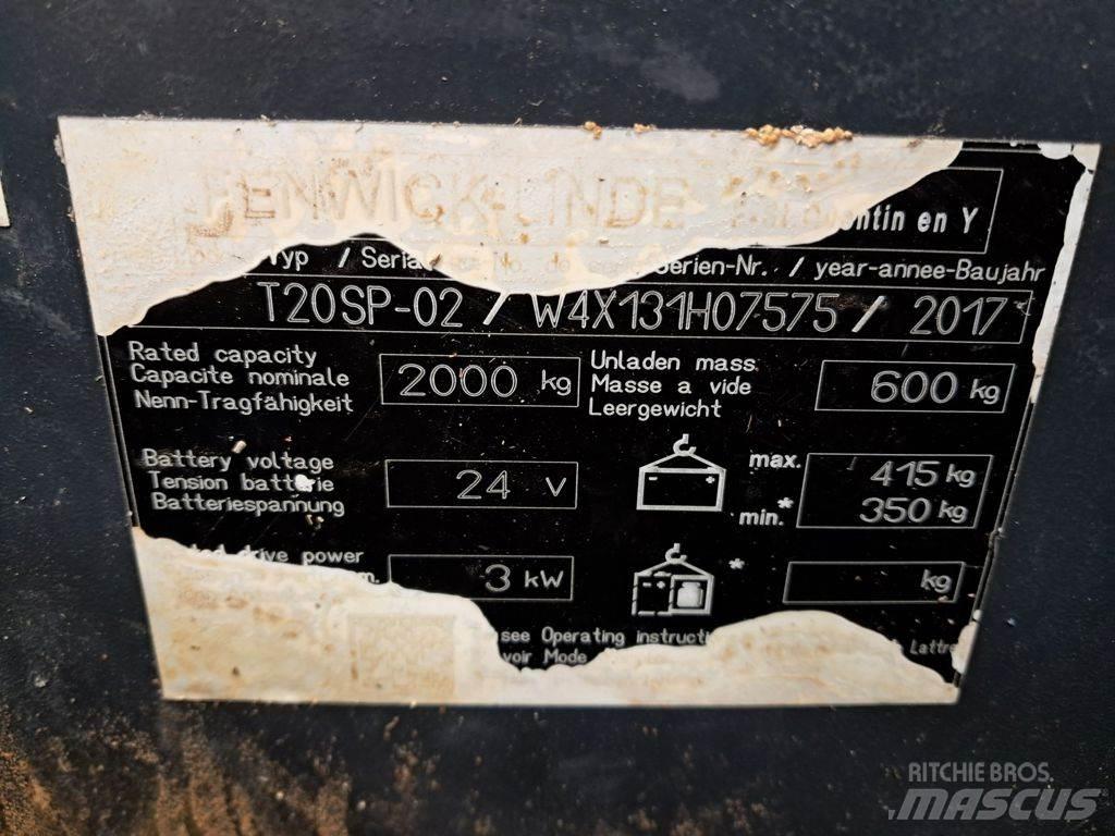 Linde T20SP-02 Transpallet manuale