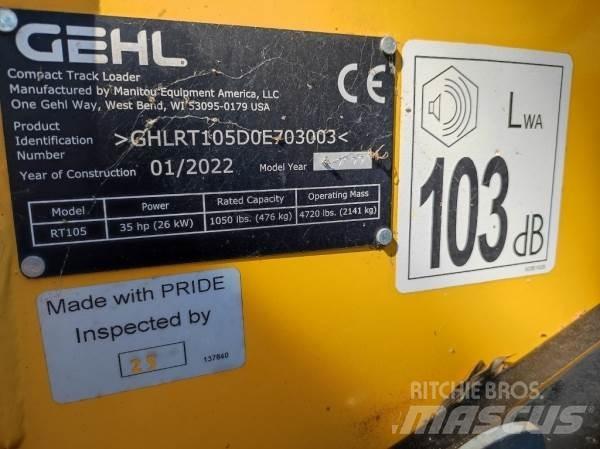 Gehl RT105 Pale cingolate