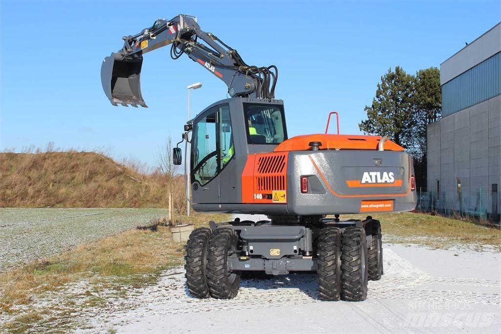 Atlas 140W Escavatori gommati
