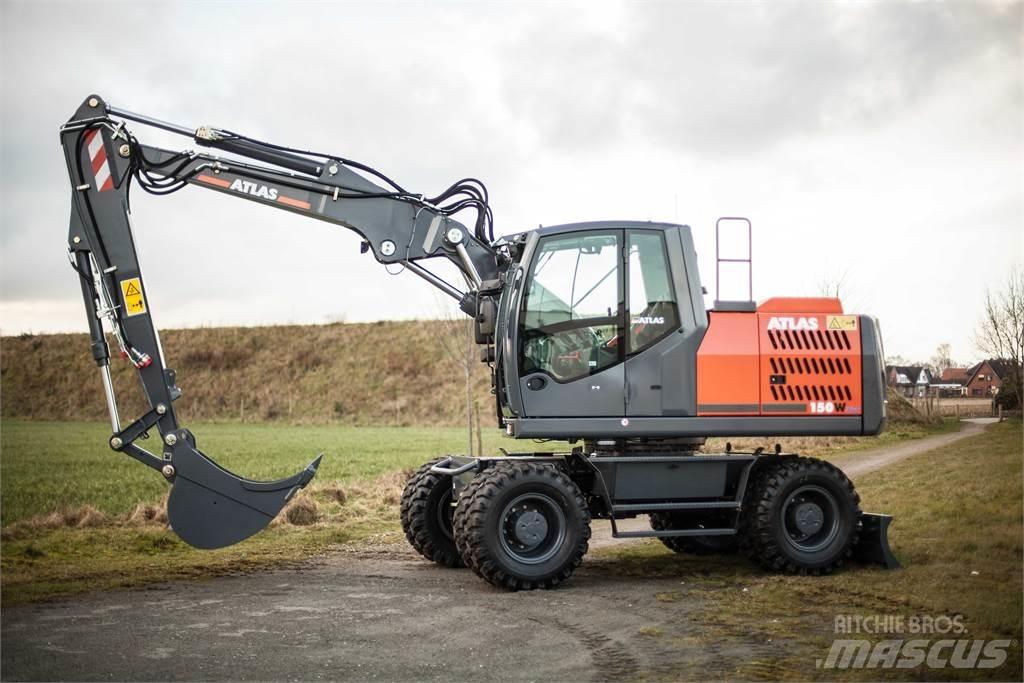 Atlas 150W Escavatori gommati