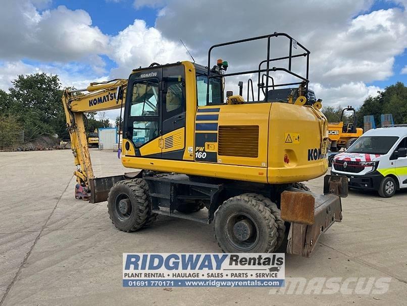 Komatsu PW 160-11 Escavatori gommati