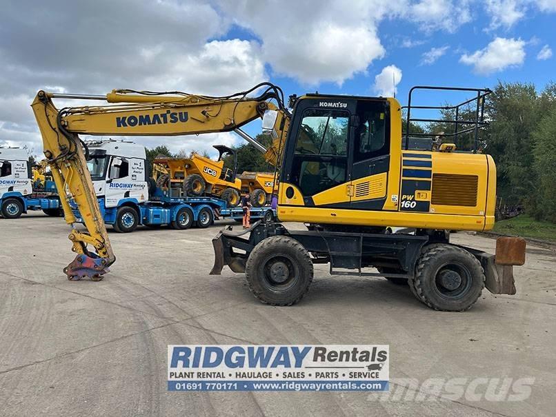 Komatsu PW 160-11 Escavatori gommati