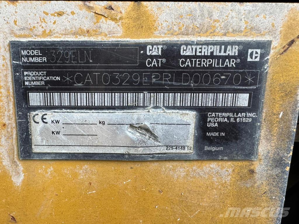CAT 329ELN Escavatori cingolati