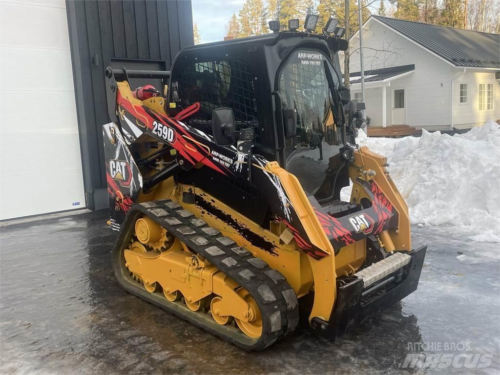 CAT 259D Mini Pale Gommate