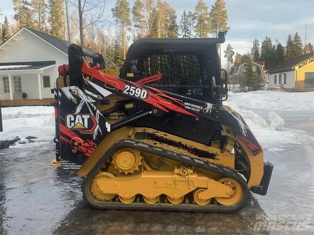 CAT 259D Mini Pale Gommate