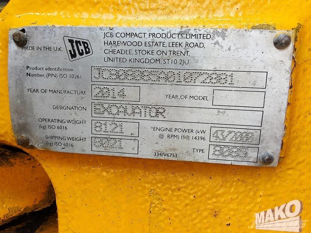 JCB 8085 ZTS Escavatori medi 7t - 12t