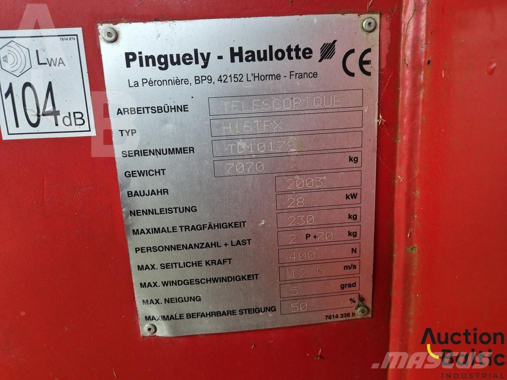 Haulotte H 16 TPX Piattaforme a braccio articolato
