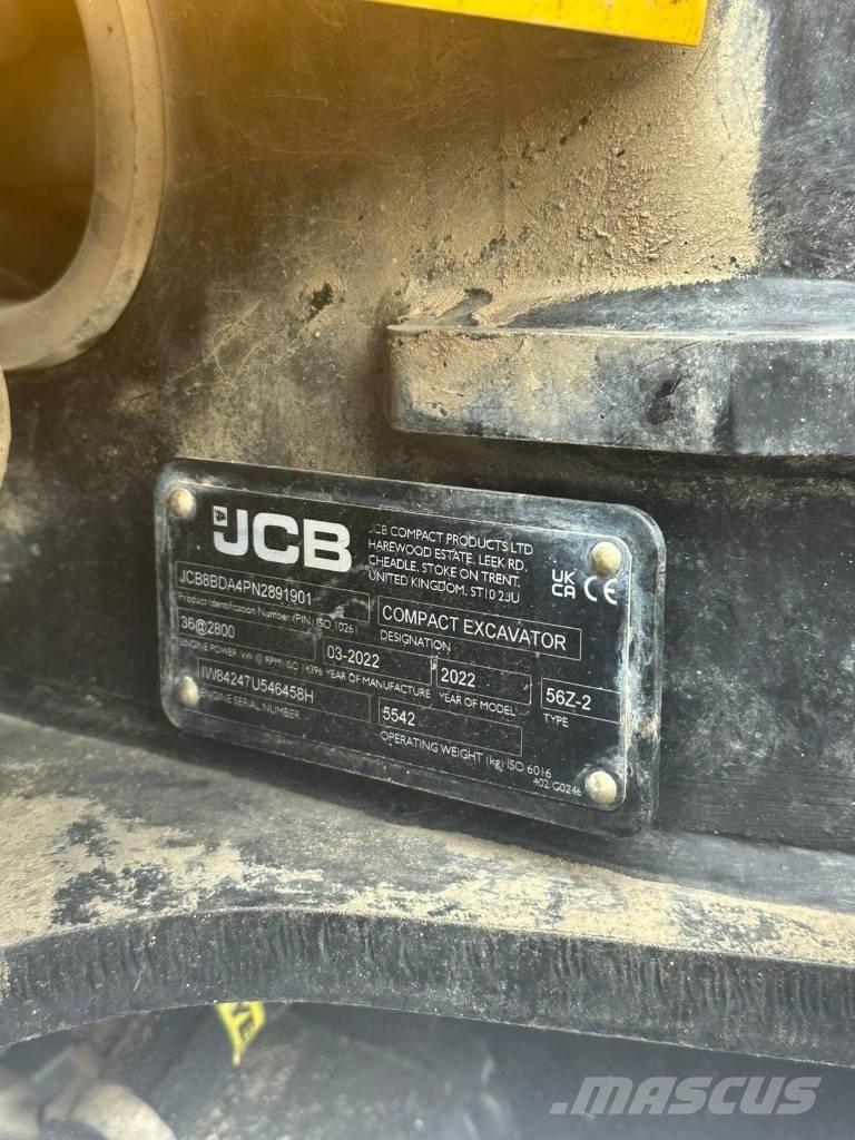 JCB 56 Z-2 Escavatori cingolati