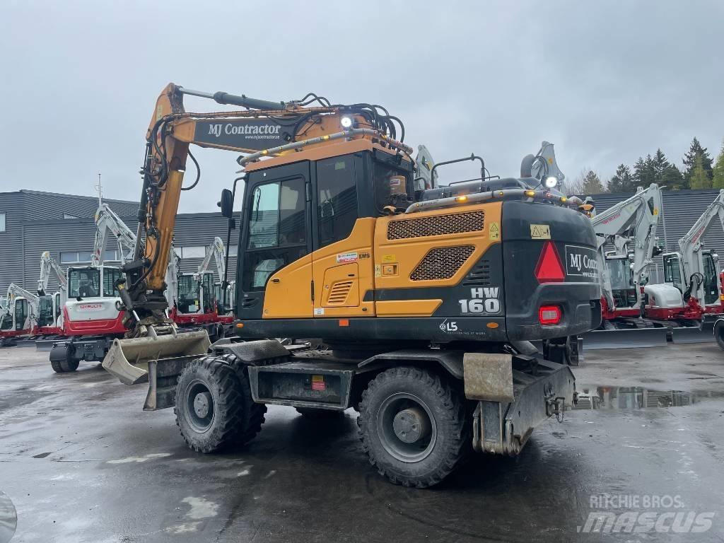 Hyundai HW160 Escavatori gommati