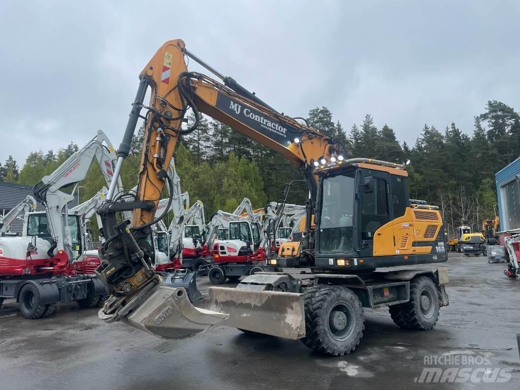Hyundai HW160 Escavatori gommati