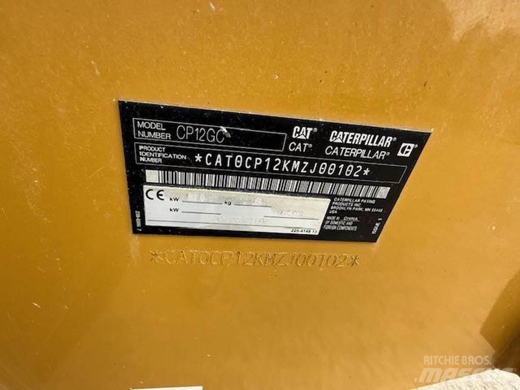 CAT CP12 GC Compattatori da suolo