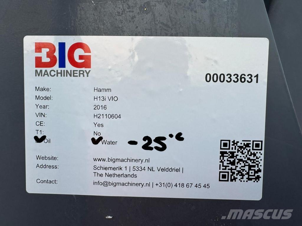 Hamm H13i VIO Rulli monotamburo