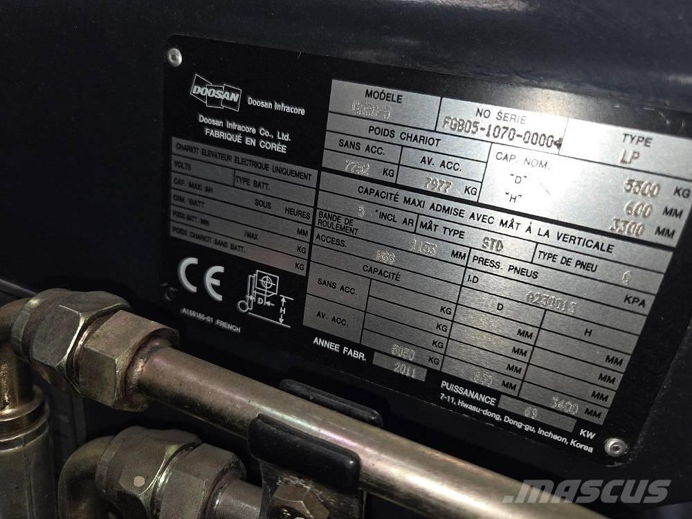 Doosan G 55 C-5 Carrelli elevatori GPL