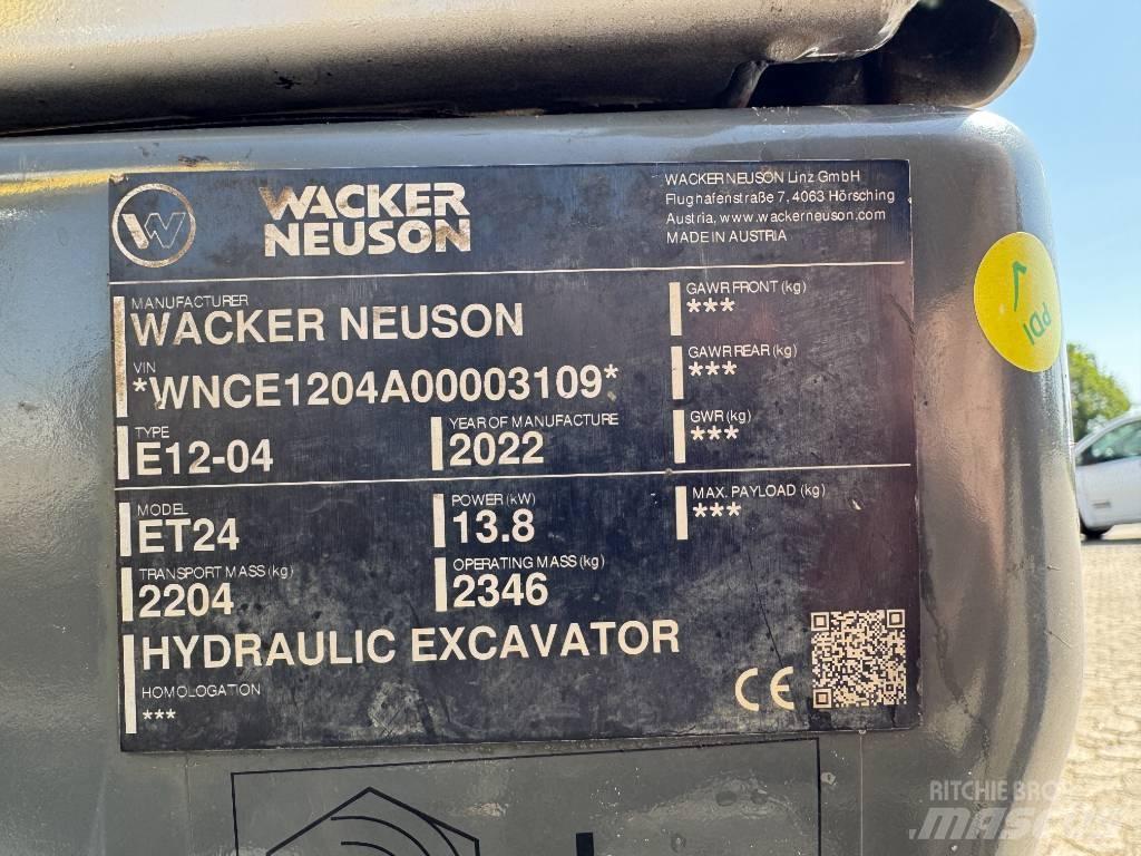 Wacker Neuson ET 24 Miniescavatori