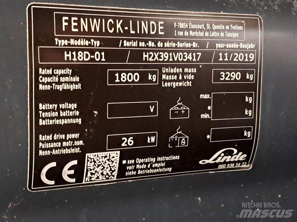 Linde H18D-01 Carrelli elevatori diesel