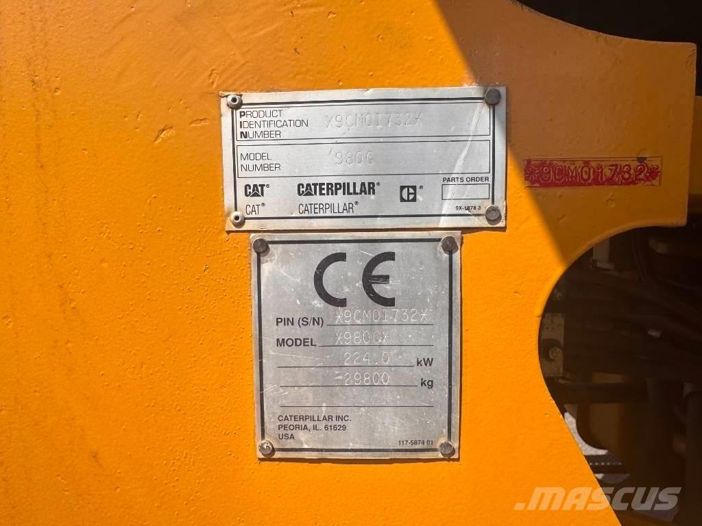 CAT 980 G Pale gommate