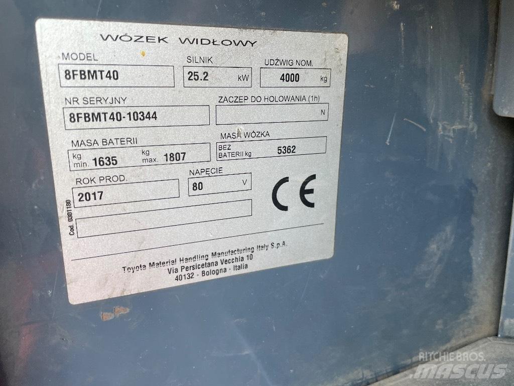 Toyota 8FBMT40 Carrelli elevatori elettrici