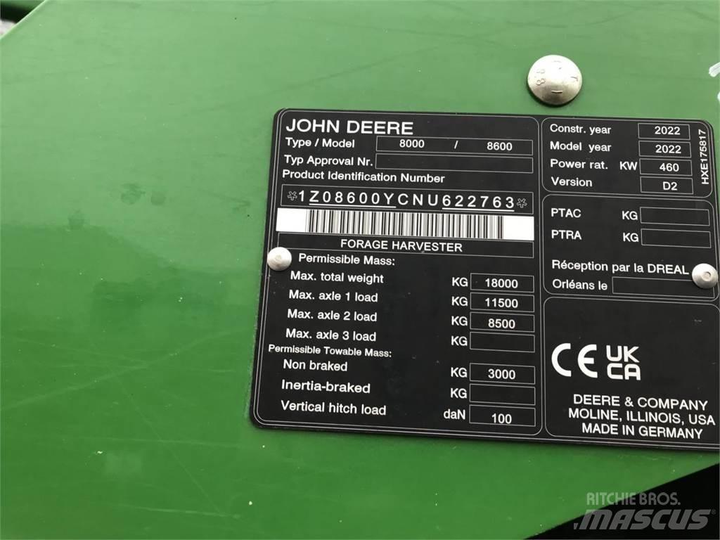 John Deere 8600 Trince semoventi