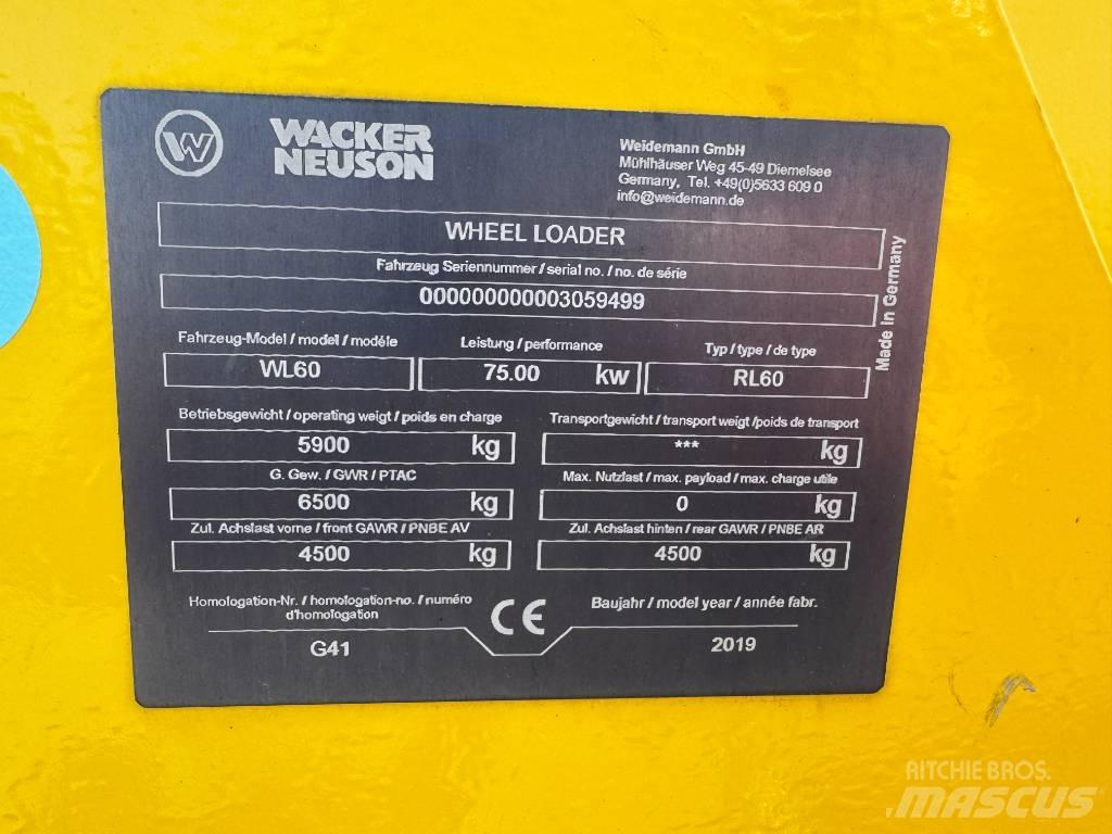 Wacker Neuson WL60 Pale gommate