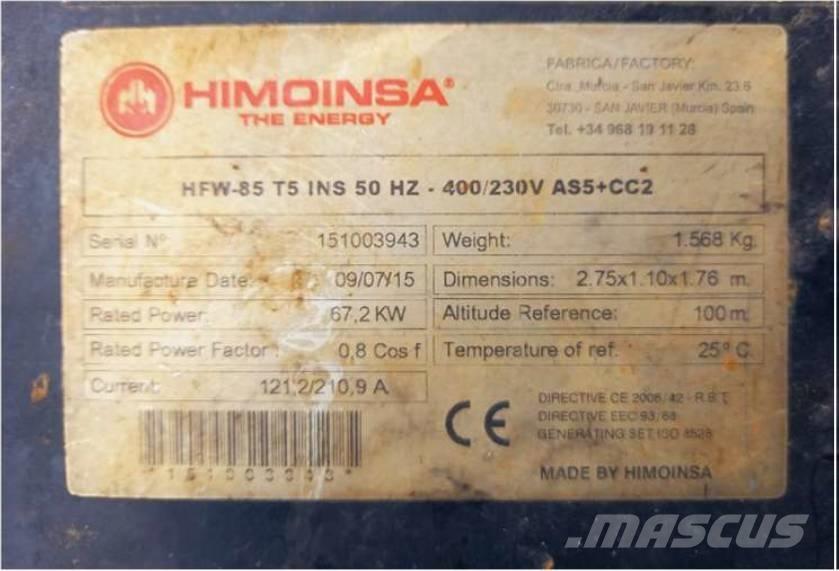 Himoinsa HFW 85 Altri generatori