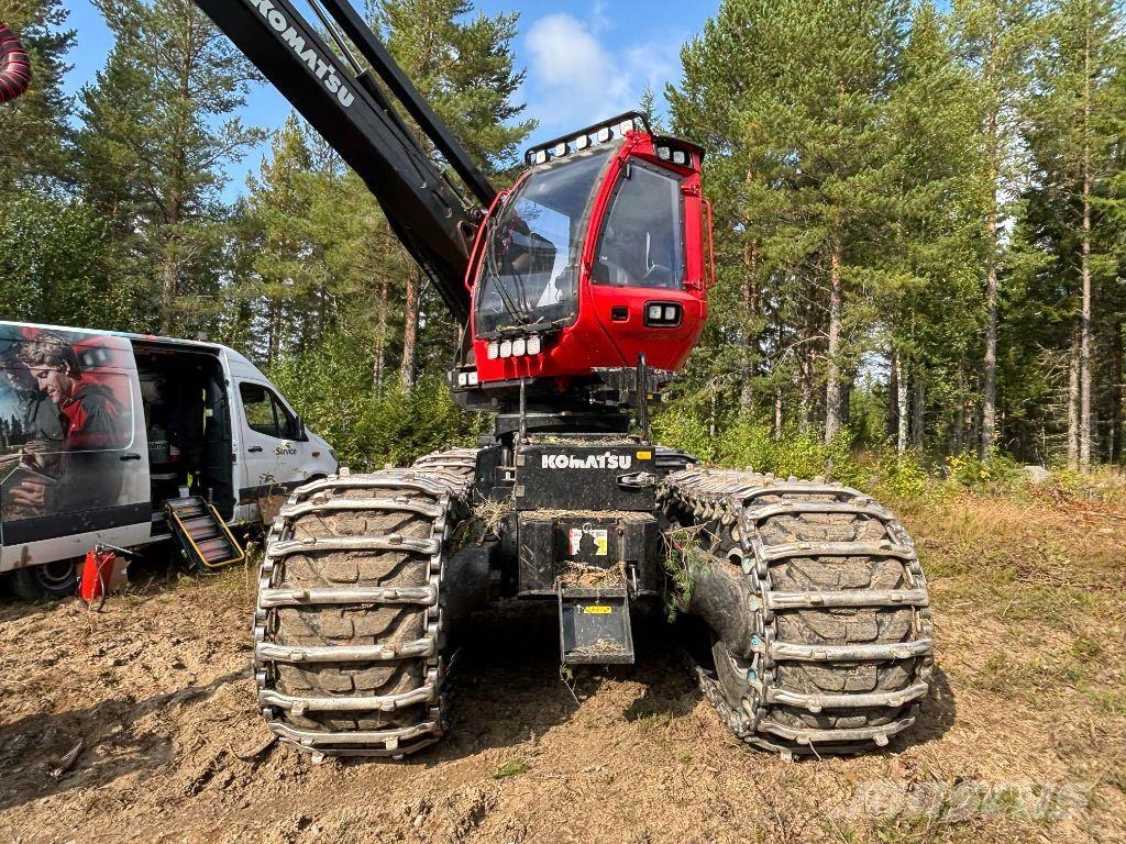 Komatsu 931XC Abbattitrici, Disboscatrici