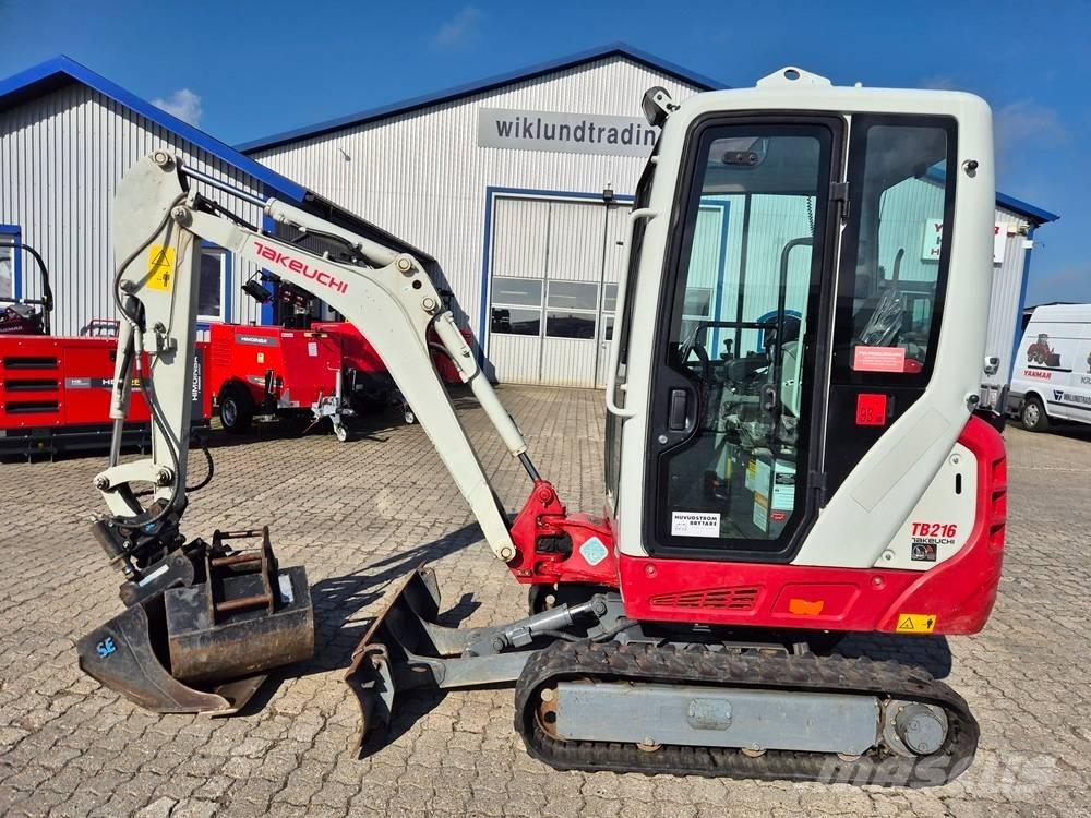 Takeuchi TB 216 Miniescavatori
