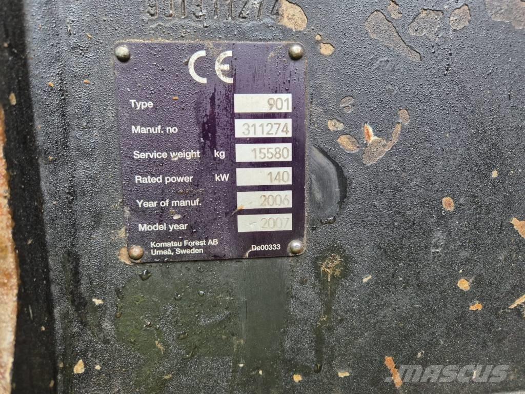 Valmet 901.3 Abbattitrici, Disboscatrici