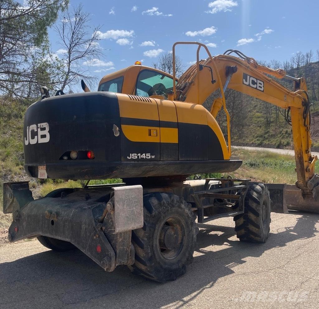 JCB JS 145 W Escavatori gommati