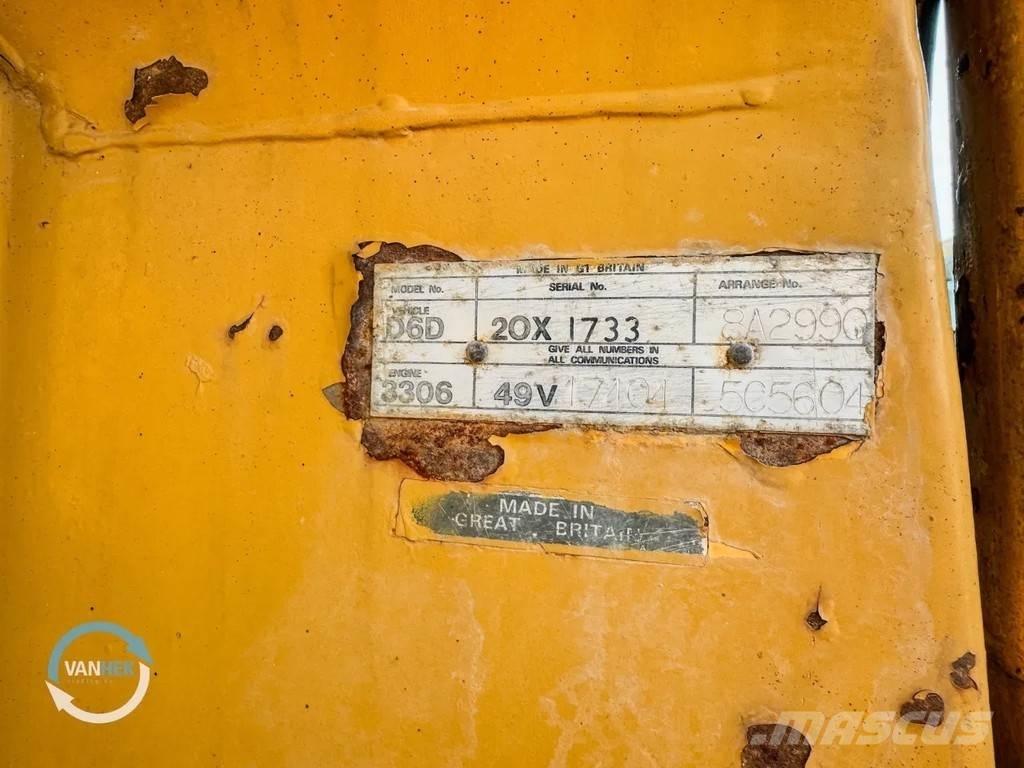 CAT D6D Dozer cingolati