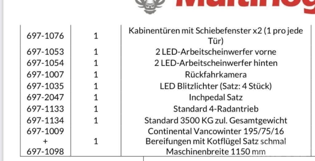 Multihog CX55 Utility porta attrezzi