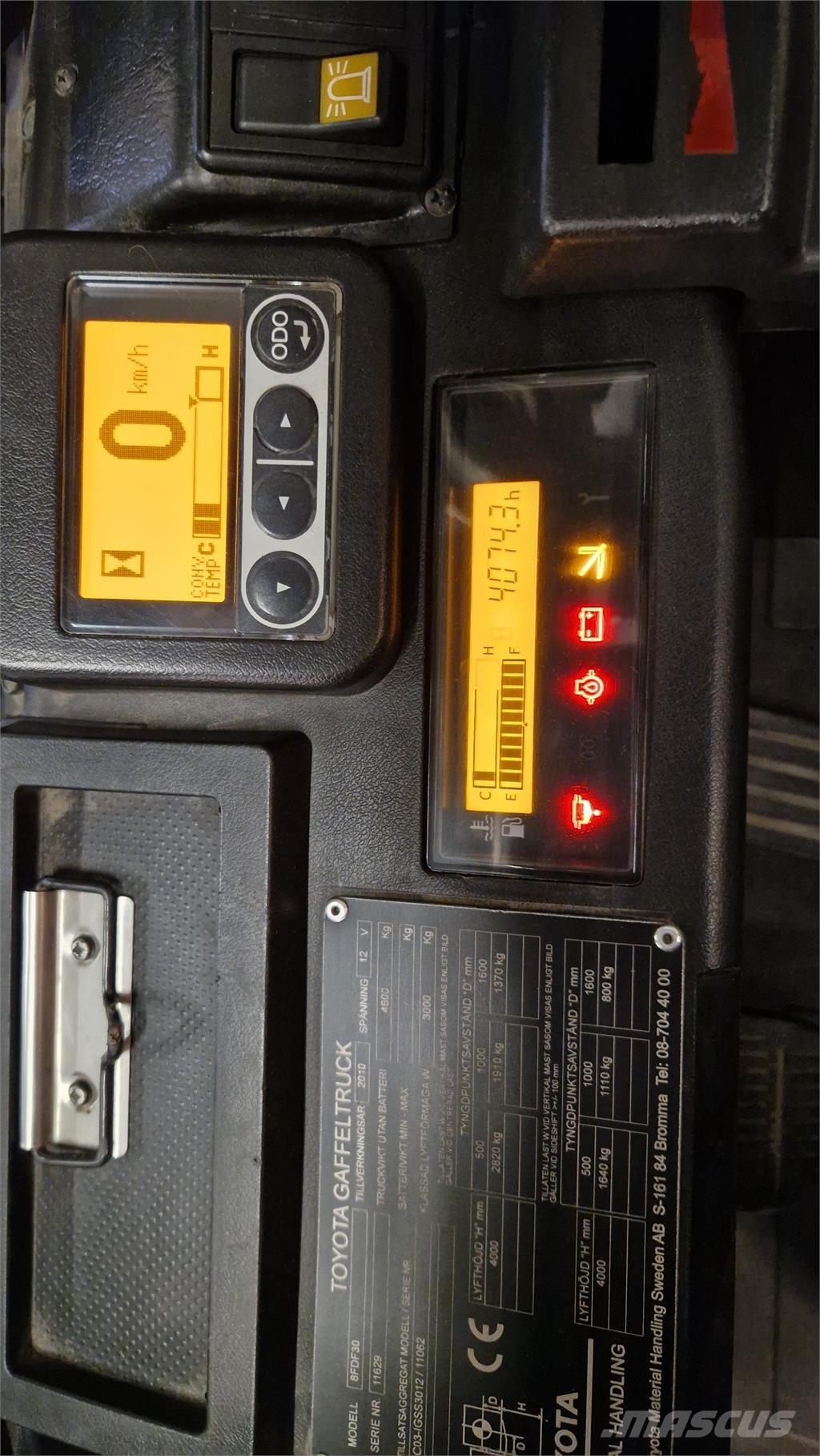 Toyota 8FDF30 Carrelli elevatori diesel