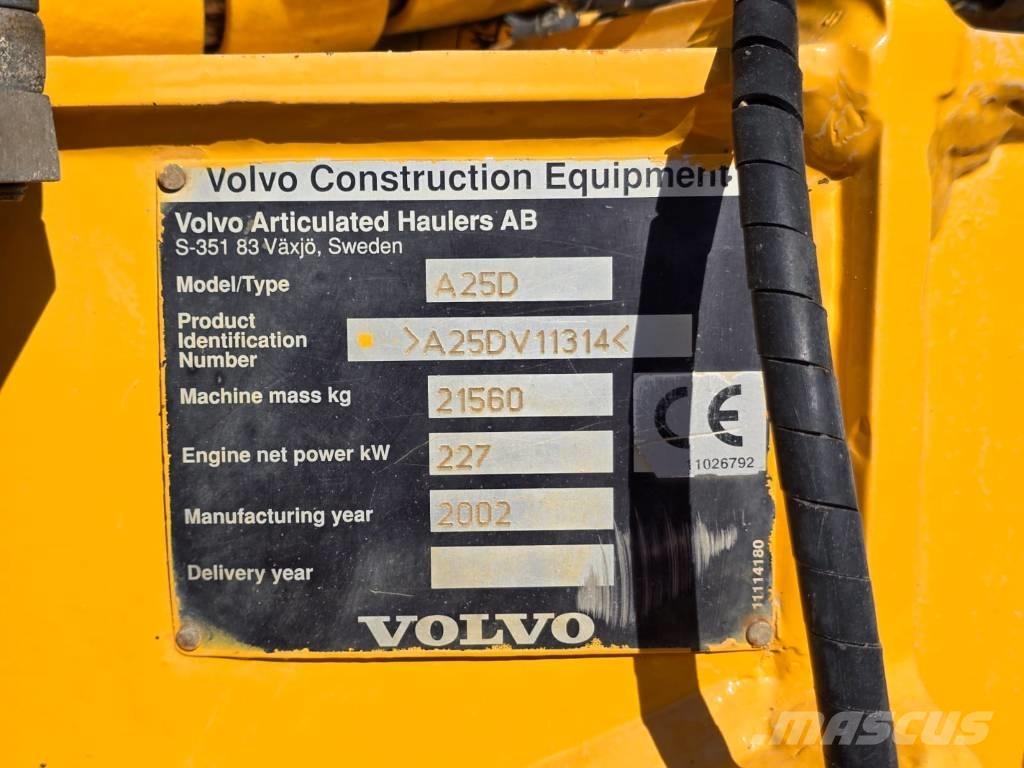 Volvo A25 D Mini dumper
