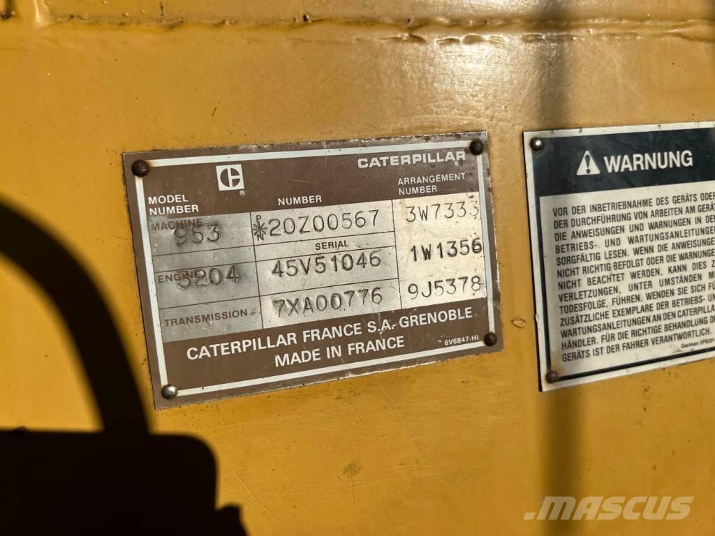 CAT 953 - Ripper Pale cingolate