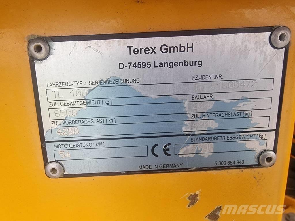 Terex TL 100 Pale gommate