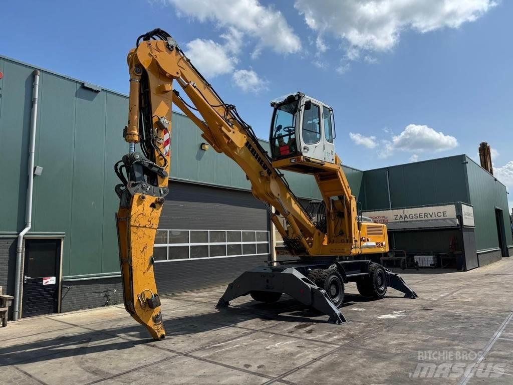 Liebherr A 924 C Movimentazione rifiuti