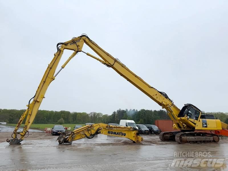 Komatsu PC490LC-10 Escavatori da demolizione