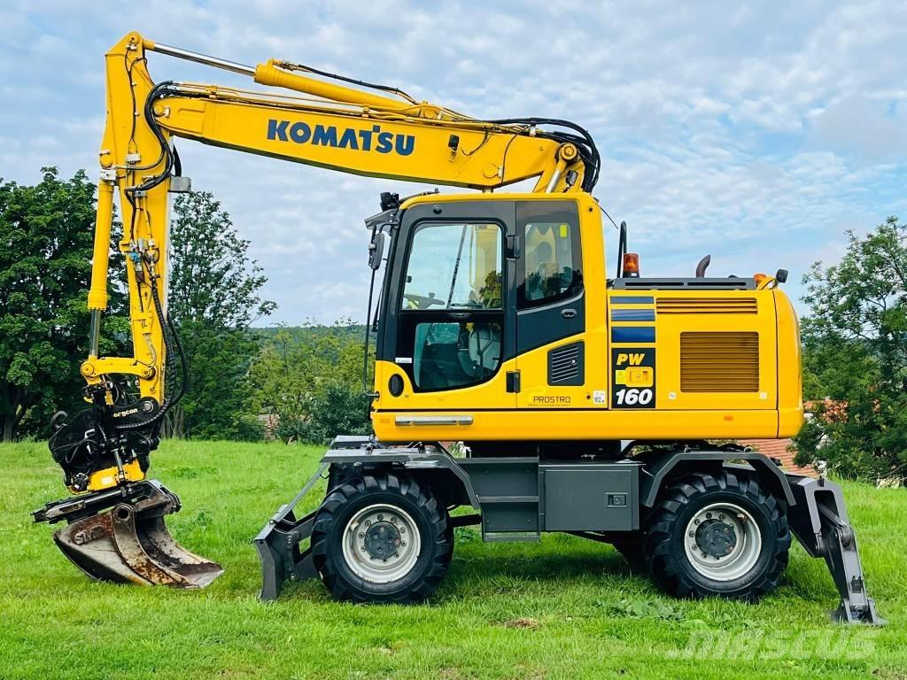 Komatsu PW 160 - 10 Escavatori gommati